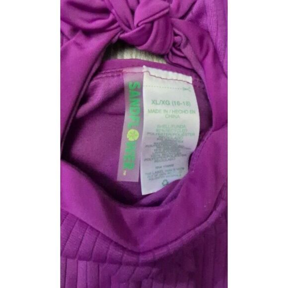 Sandflower Strappy Criss-cross One-piece Bathingsuit Swimsuit Women's Size XL - Picture 4 of 4